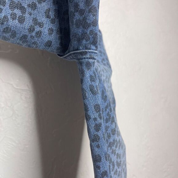 Gap Kids Girls Size 14 Stretch Sky High Jegging Jeans Ankle Cheetah Print - Picture 6 of 11